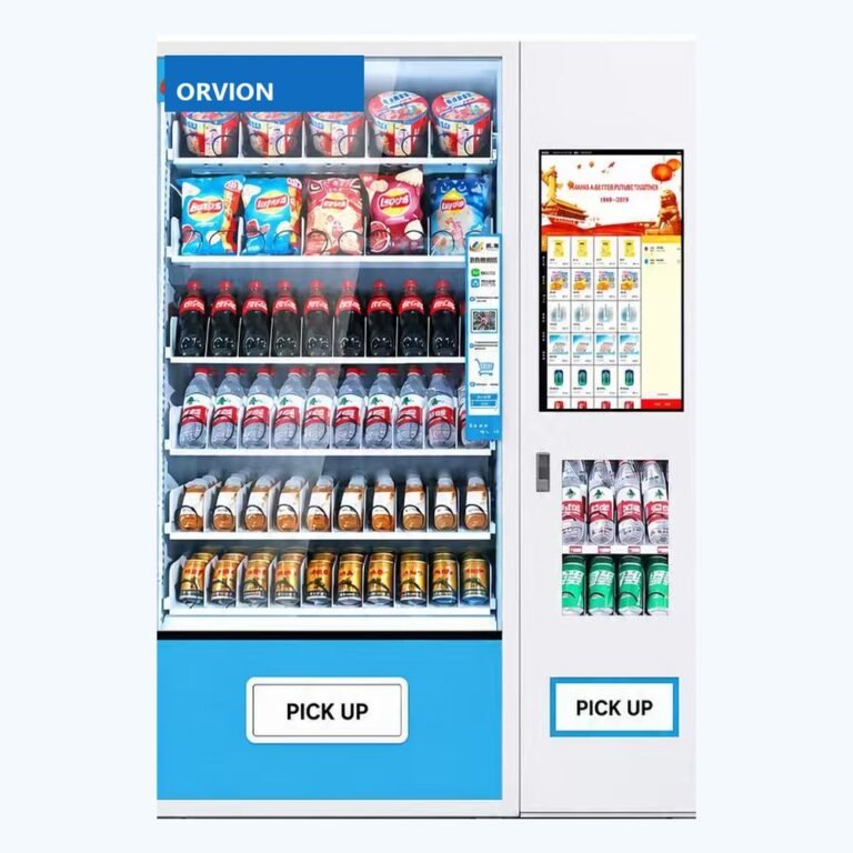 ORV-C84-215 Interactive Smart Vending Machine — Orvion vending machine